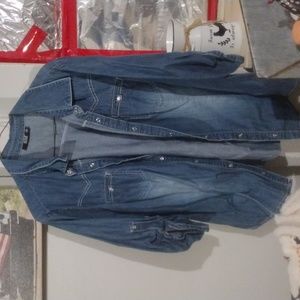A.n.a denim shirt